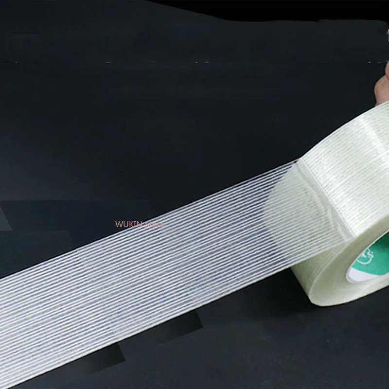 Striped Fiber Tape Heavy-duty Wear-resistant Fiberglass Adhesive tape 15mm~100mm