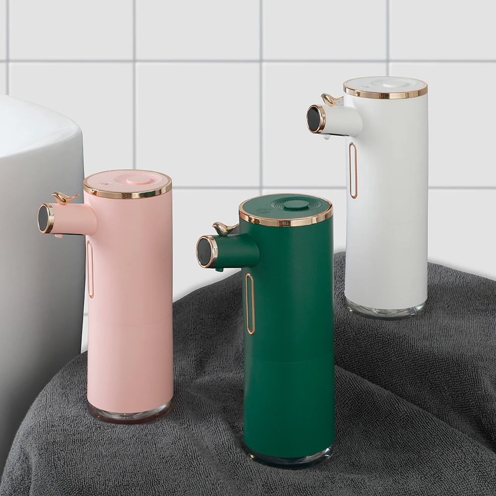 Portable Sensor Hand Sanitizer Liquid Touchless Automatic Foam Soap Dispenser for Household Use for Hotels