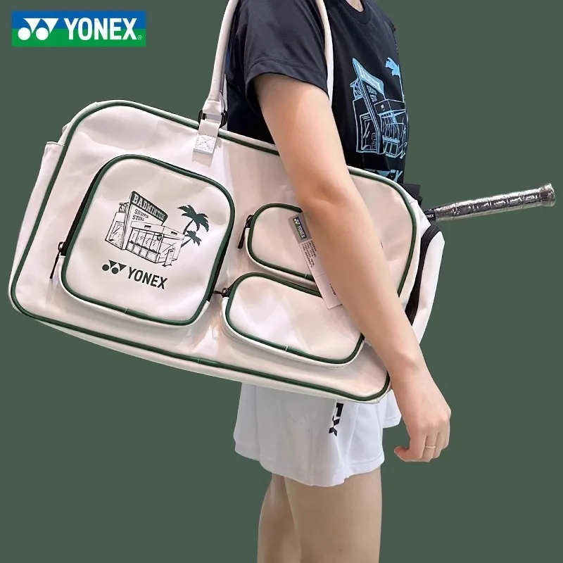 Yonex borsa sportiva per racchetta da Badminton Yy di alta qualità borsa a tracolla moda Casual borsa da Tennis di grande capacità Badminton a doppio uso