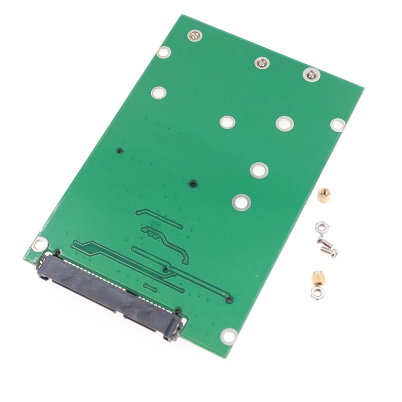 M.2 Solid State NGFF to SATA Adapter Card MSATA Hard Drive to SATA Adapter Card 2-in-1 SATA 2.5\