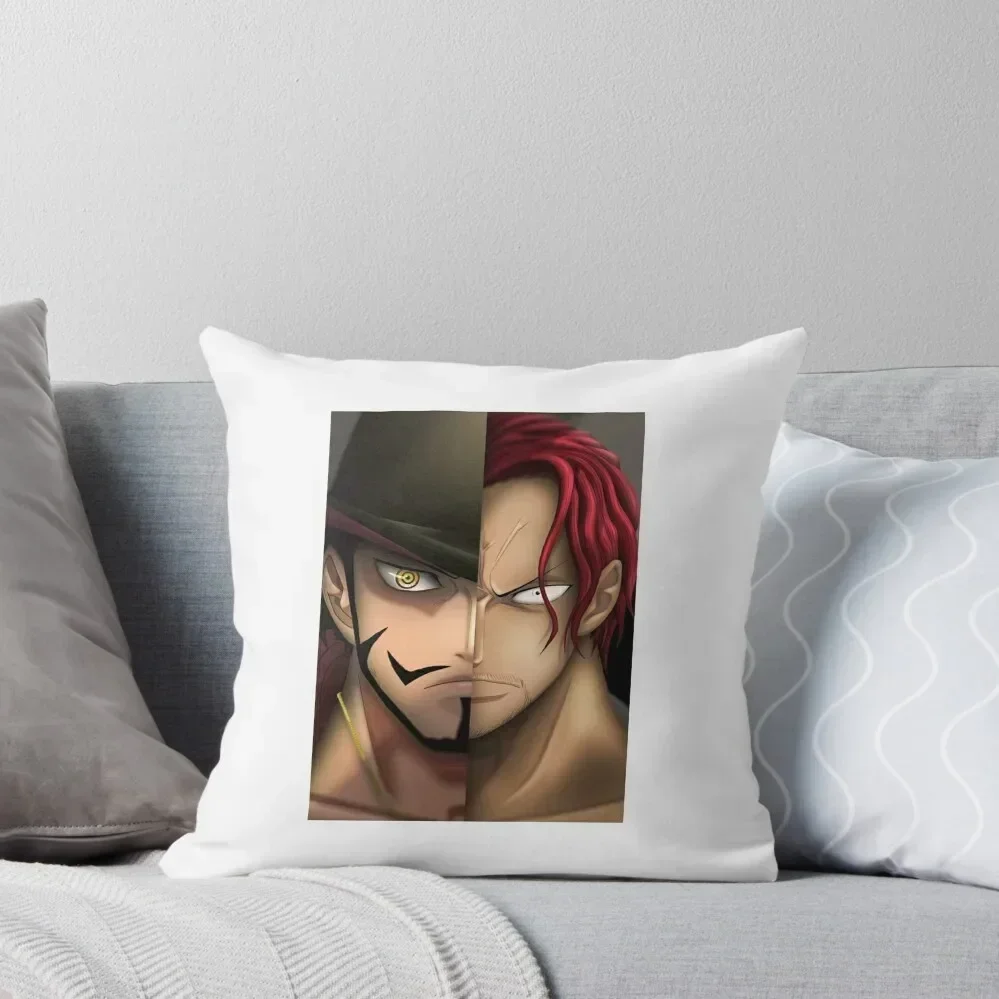 

Cheveux roux vs mihawk haweye Throw Pillow Rectangular Cushion Cover pillow cover christmas Christmas Covers pillow
