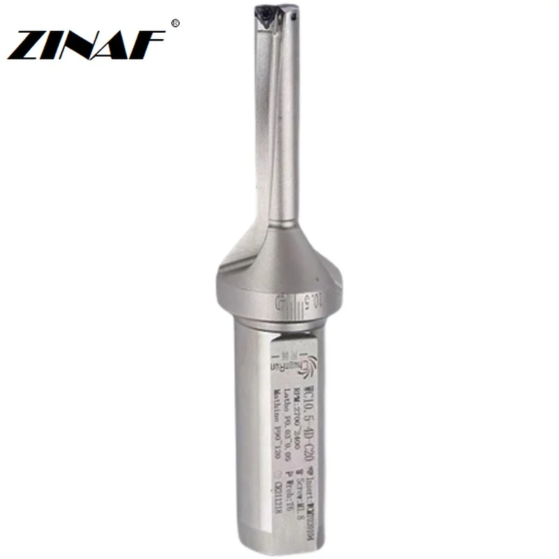 Imagem -04 - Broca de Pequeno Diâmetro Insert u C20- 2d 3d 4d 10 10.5 11 11.5 12 Fast Cnc Wcmx020104 Torno Mecânico Cnc