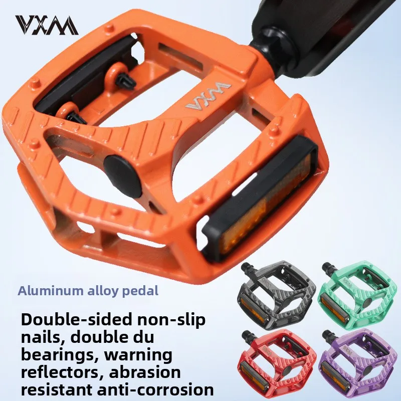 

Bicycle pedals, double DU bearing aluminum alloy pedals, mountain bike universal pedals, road bicycle equipment parts
