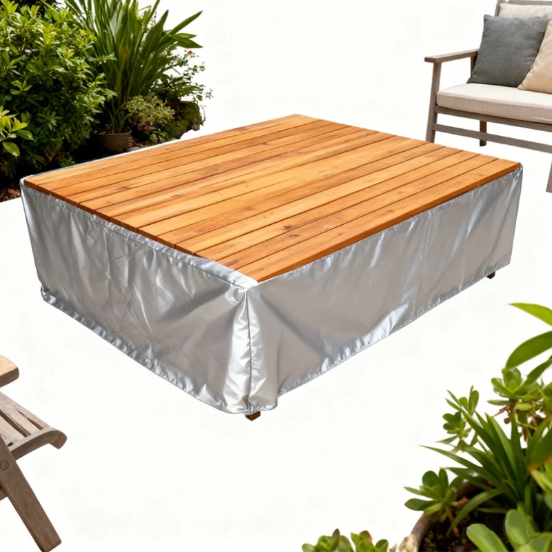 

Electric Bike Bicycle Rain Cover Camping Vehicle Rain Cover Truck Compartment Cargo Rain Cover 210D Silvery Oxford