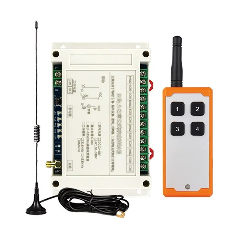 full-wireless-remote-control-transmitter-dc12-48v-4ch-garage-door-switch-automated-equipment-controller