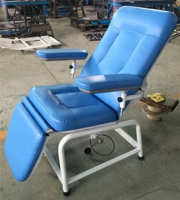 BT-DN008 Cheap Hospital Manual blood donation chair phlebotomy drawing chairs blood collection chair with armrest price