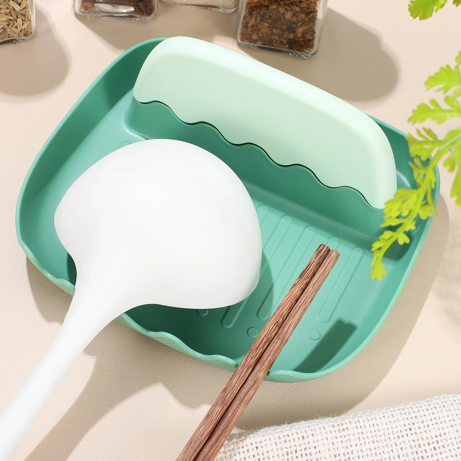 

Modern Minimalist Stovetop Heat Resistant Multifunctional Kitchen Counter Pot Pp Material Easy Clean Cooking Lovers Moms \ ：