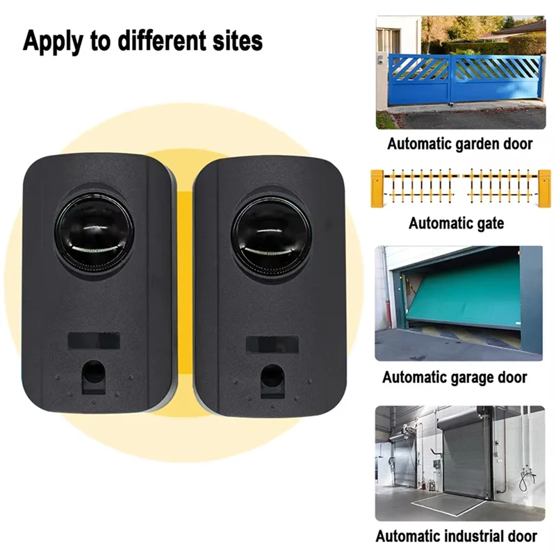 DC 12V 24V Infrared Sensor Detector Door Safety Photocell  Sensor For Automatic Door