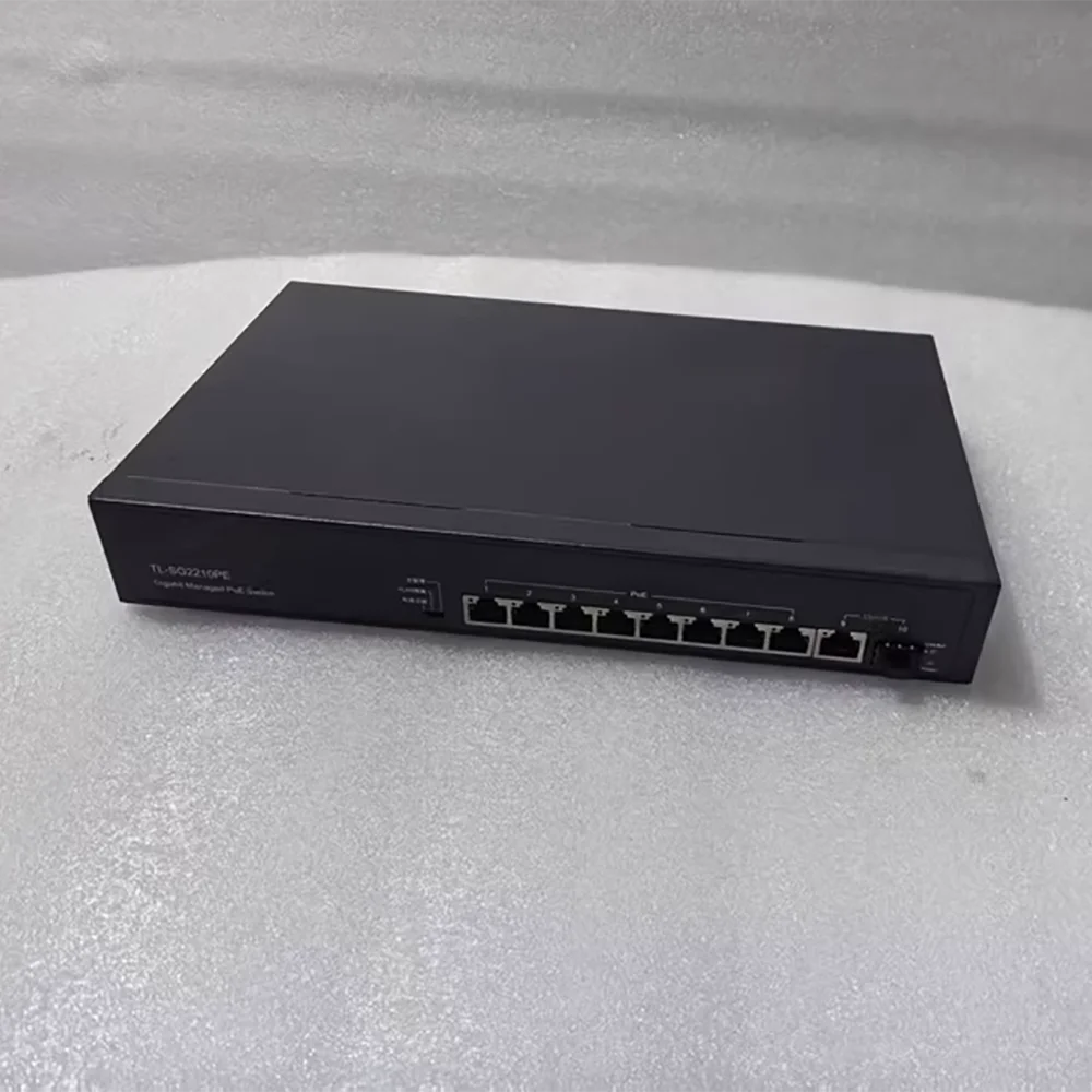 

TL-SG2210PE Полный гигабитный коммутатор облачного управления PoE для сетевого управления Источник питания высокой мощности
