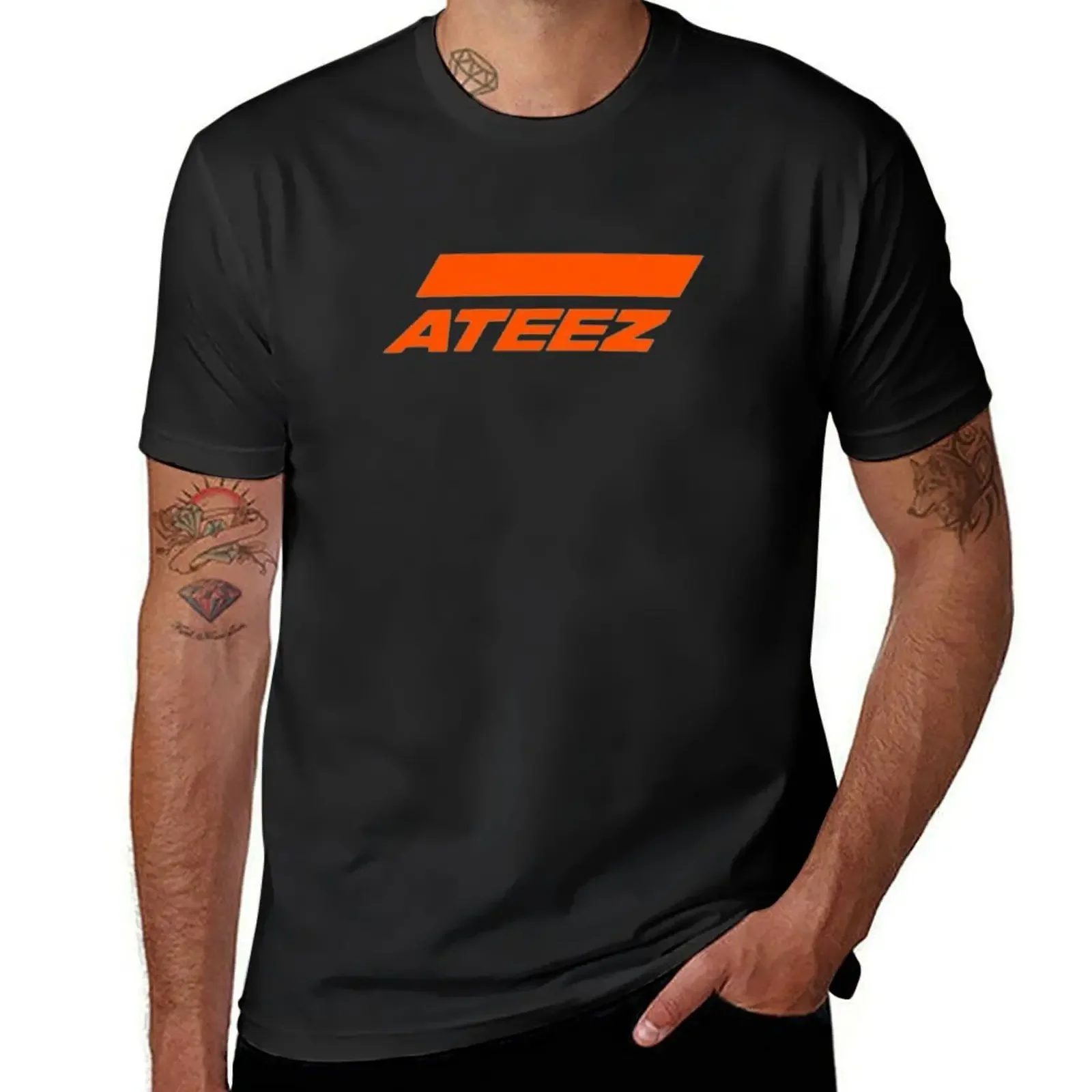 Ateez .. T-Shirt tops basketball graphic tees T-shirt men