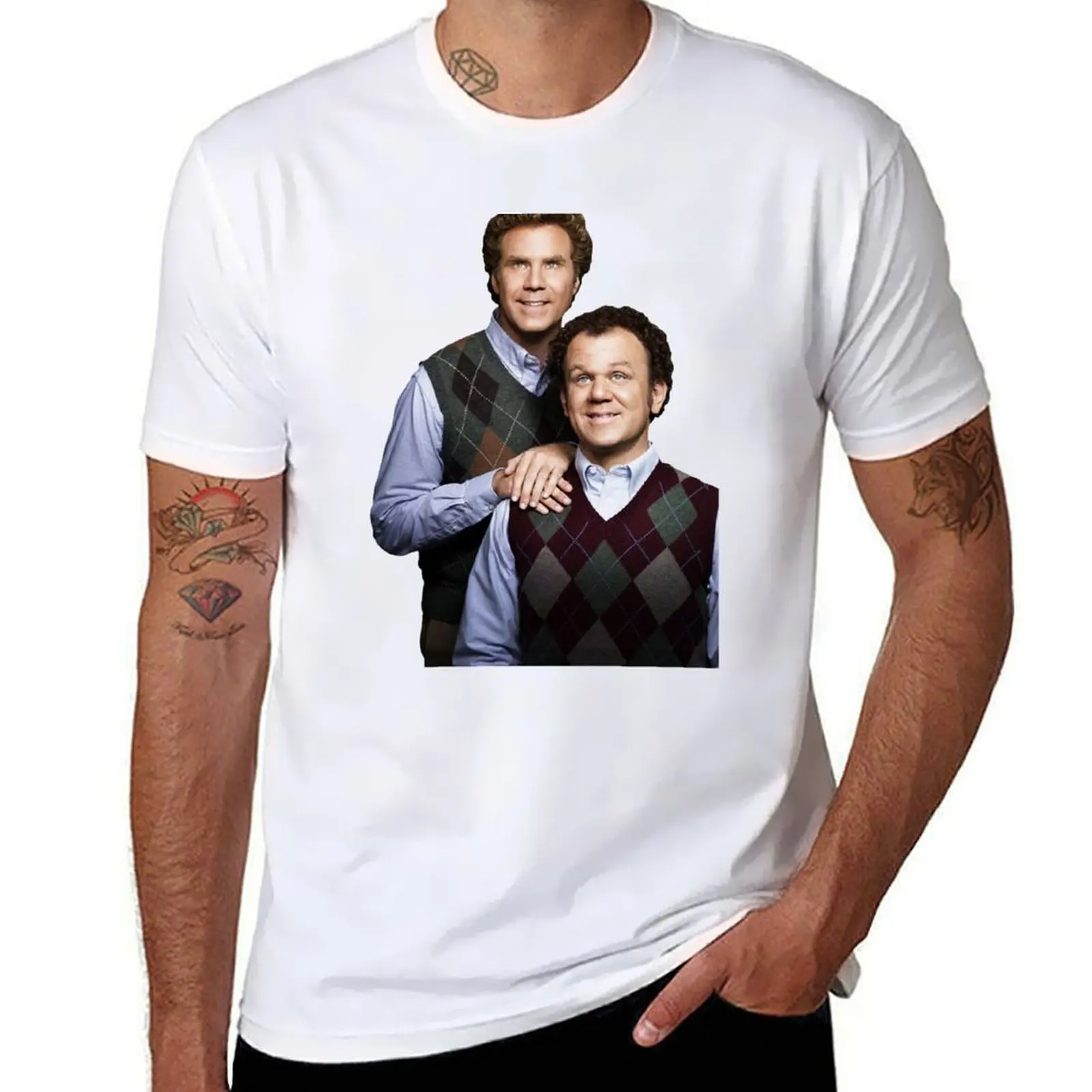 

step brothers T-Shirt anime tshirt funny t shirts dark humor man t shirt luxury T-Shirt