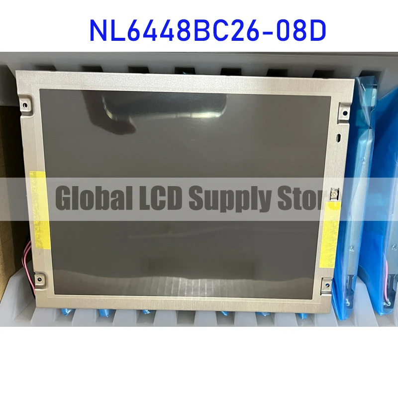 NL6448BC26-08D 8.4 Inch Industrial LCD Display Screen Panel Original for NEC 20 Pins Brand New 100% Tested