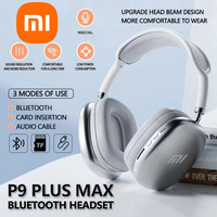 XiaoMi Redmi P9 PLUS Max Wireless Bluetooth Headphones Noise Cancelling Earphones Sports Gaming Headset For Apple Android phones