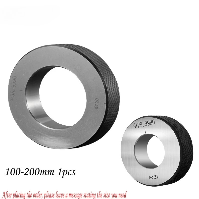 1 Piece Optical Hole Gauge, Inner Diameter Calibration Gauge, Setting Ring Gauge, Common Ring Gauge Calibration, Measuring Tool