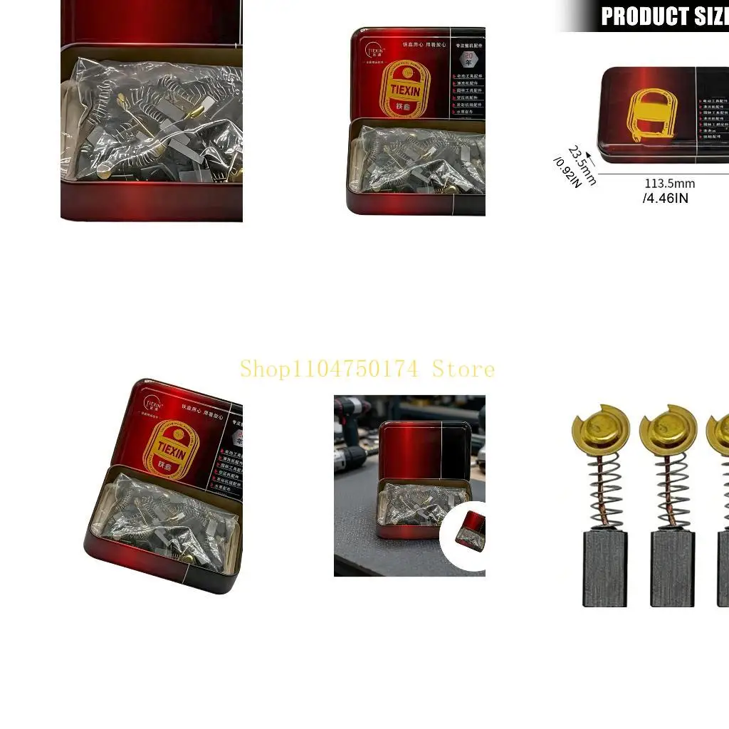 Carbon Brush Routine Service Pack with Mixed Brush Selection Top Sale