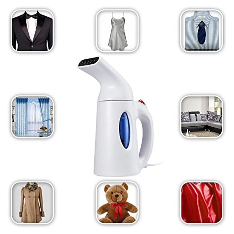 Steamer For Clothes,Portable Handheld Design,160Ml,Strong Penetrating Steam,Removes Wrinkle,For Home,Travel