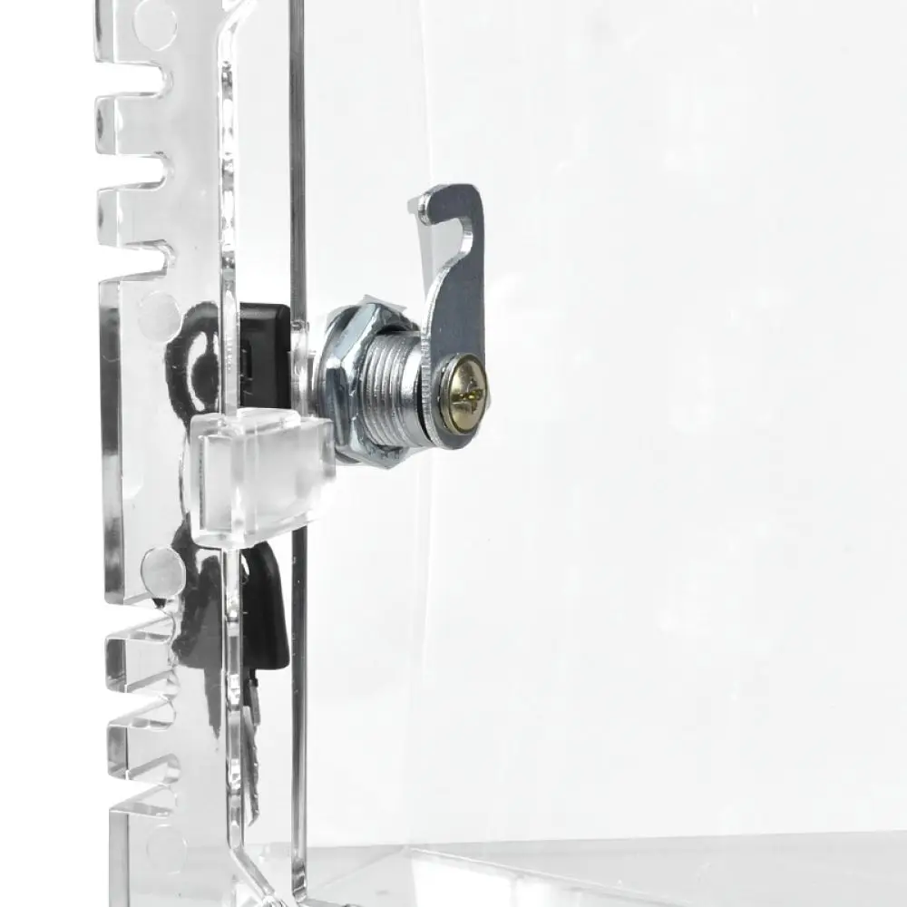 Durable Thermostat Lock Box Transparent Security Cover Guard For Temperature Controller Anti Tamper Protection Housing