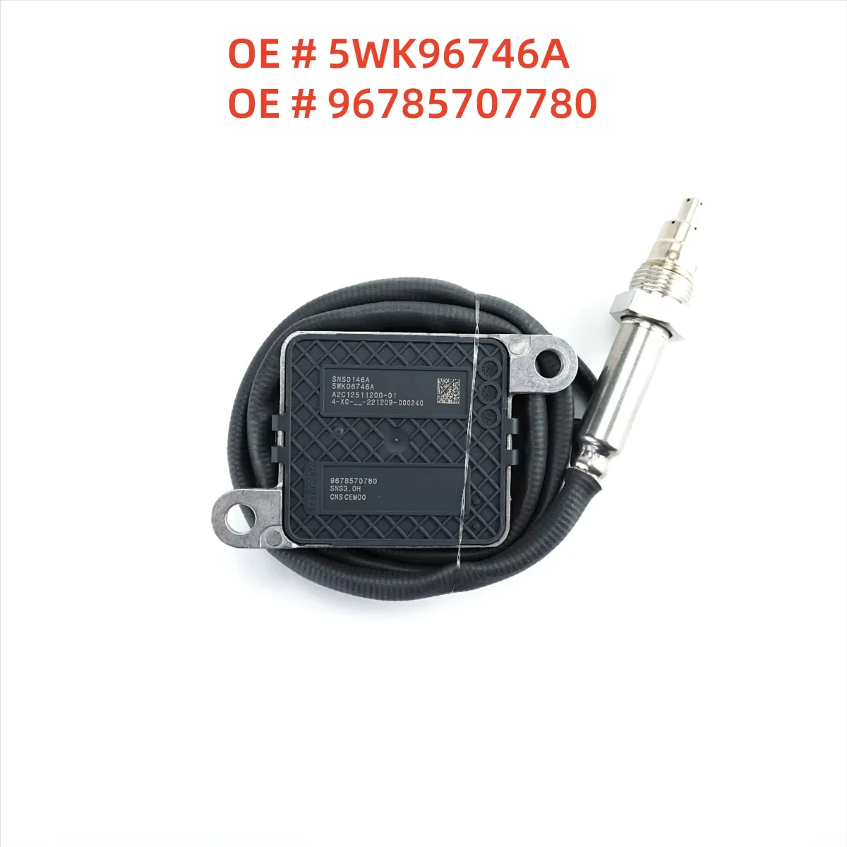 High quality New 5WK9 6746A 5WK96746A 96785707780 NOX Sensor Oxygen for PEUGEOT Engine
