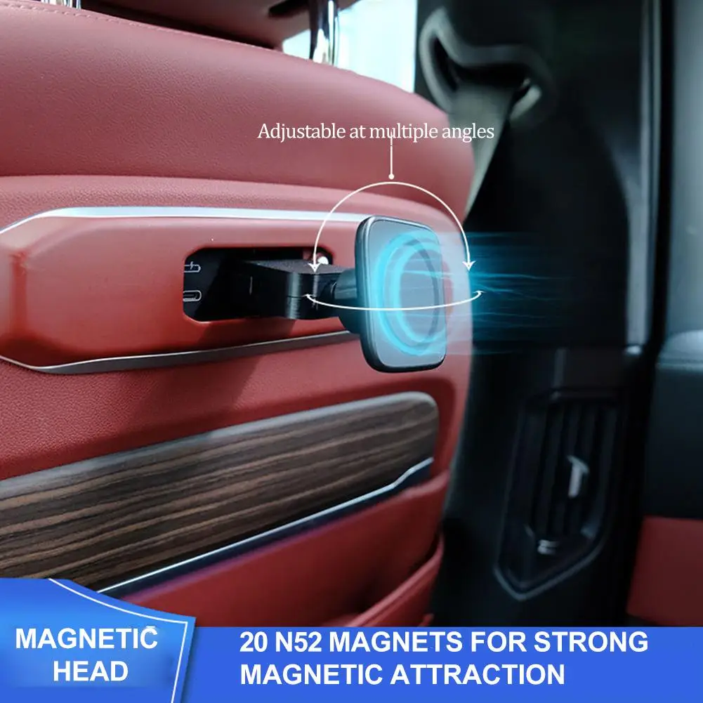 

Car Holder For BMW IX I5 G60 G05 G06 G61X3 X5 X6 5 Series 7 Series 2025 G45 Car Back Seat Multimedia Holder For IPad Phone C7S1