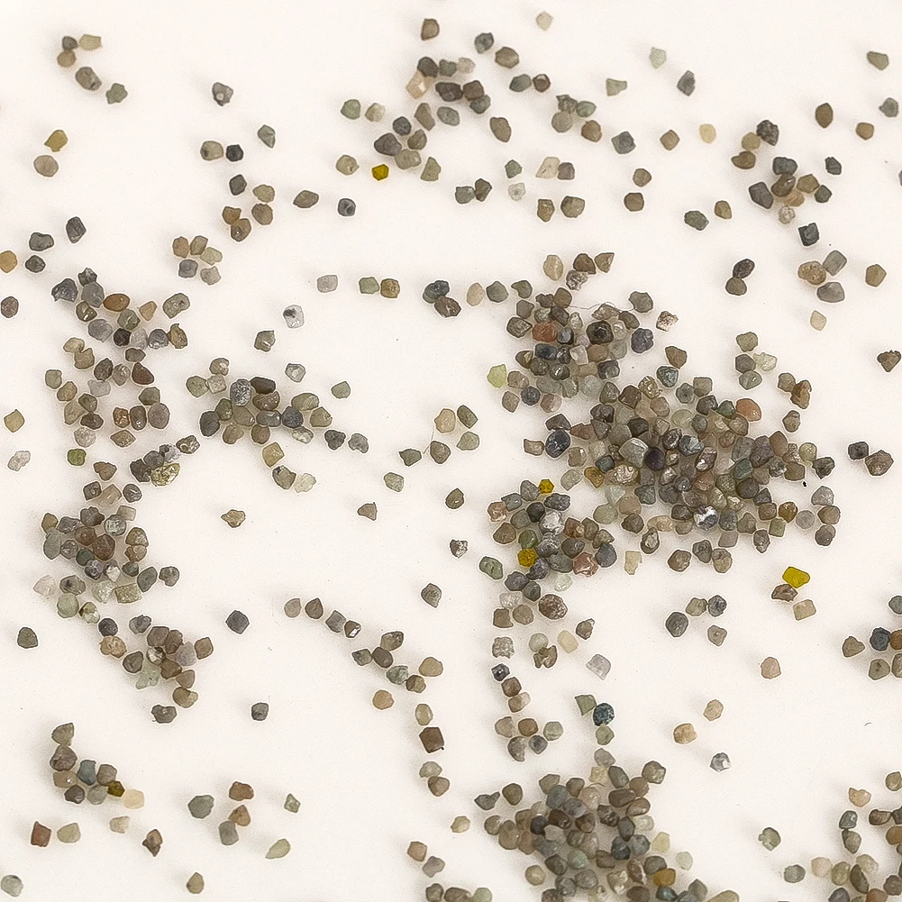 Diamond Ore Specimens of Carbon Element C Monomers Bead Hardness Number One 1mm Irregular Loose Bead for Fine Jewelry Accessorie