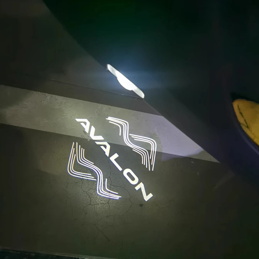 

Новый AVALON Эмблема Свет 2 шт. AVALON Дверной светильник AVALON Ghost Shadow Light Светодиодный светильник для пудинга Автоматический ковер Атмосфера Лампа
