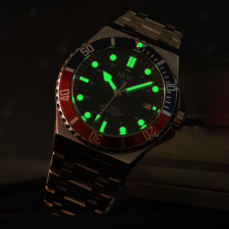 Montre CARNIVAL Brand 300m Waterproof Mechanical Watch for Man Luxury Automatic NH35 Movement Mens Sports Wristwatches Men Reloj - view 3