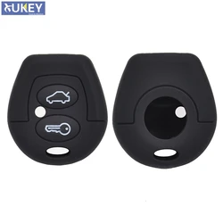 2 Button Silicone Key Cover Remote Case Fob For Seat Arosa Corboda Alhambra Leon Ibiza Toledo Vw Polo Golf Passat Bora Jetta