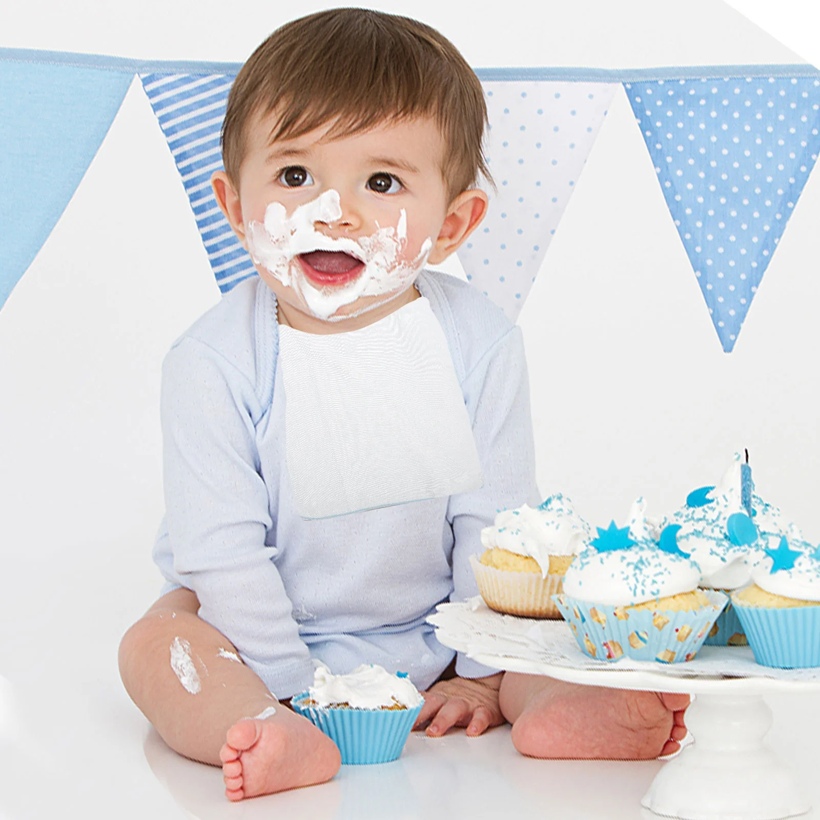 20Pcs Baby Saliva Towels Cotton Soft Washable Reusable Face Wipes for Toddler Infant Nursing Dining Use Baby Cotton Wipes