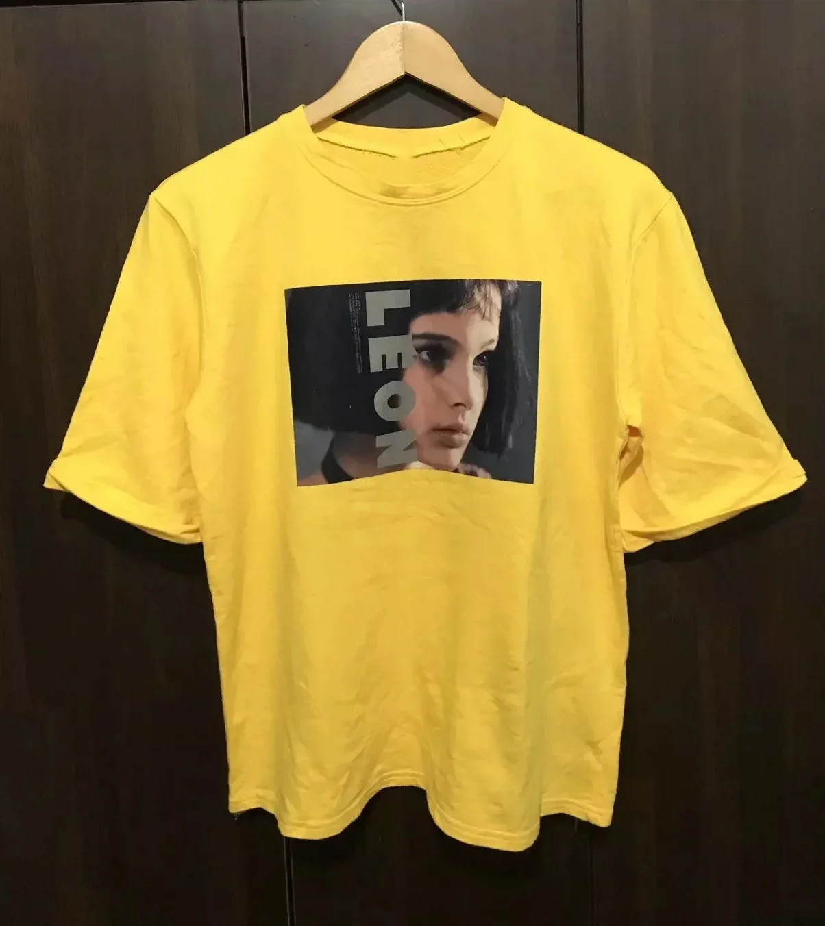 Leon The Professional Mathilda Stare Close Up Graphic T-Shirt Cotton Men Women Streetwear Tee