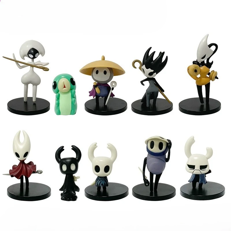 

Hollow Knight Toys Anime Game Figure The Knight Action Figure Hornet/Quirrel Figurine Collectible Model Doll Gift