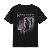 2025 Heavy Metal Rock Agitation Summer Cotton Crew Neck Half Sleeve Short Sleeve Men and Women Rock Peripheral Teen T-Shirt