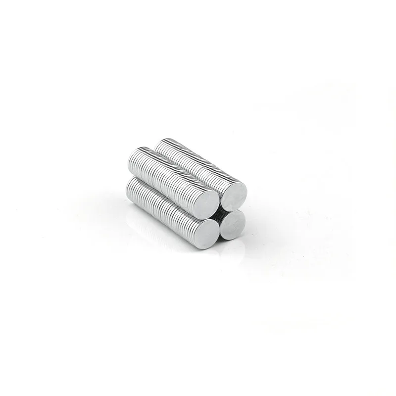Ímãs fortes redondos do neodímio magnético da terra rara poderoso diâmetro 5mm do ímã de 10 pces n52 5mm grosso 1/1.5/2/3/5/6mm