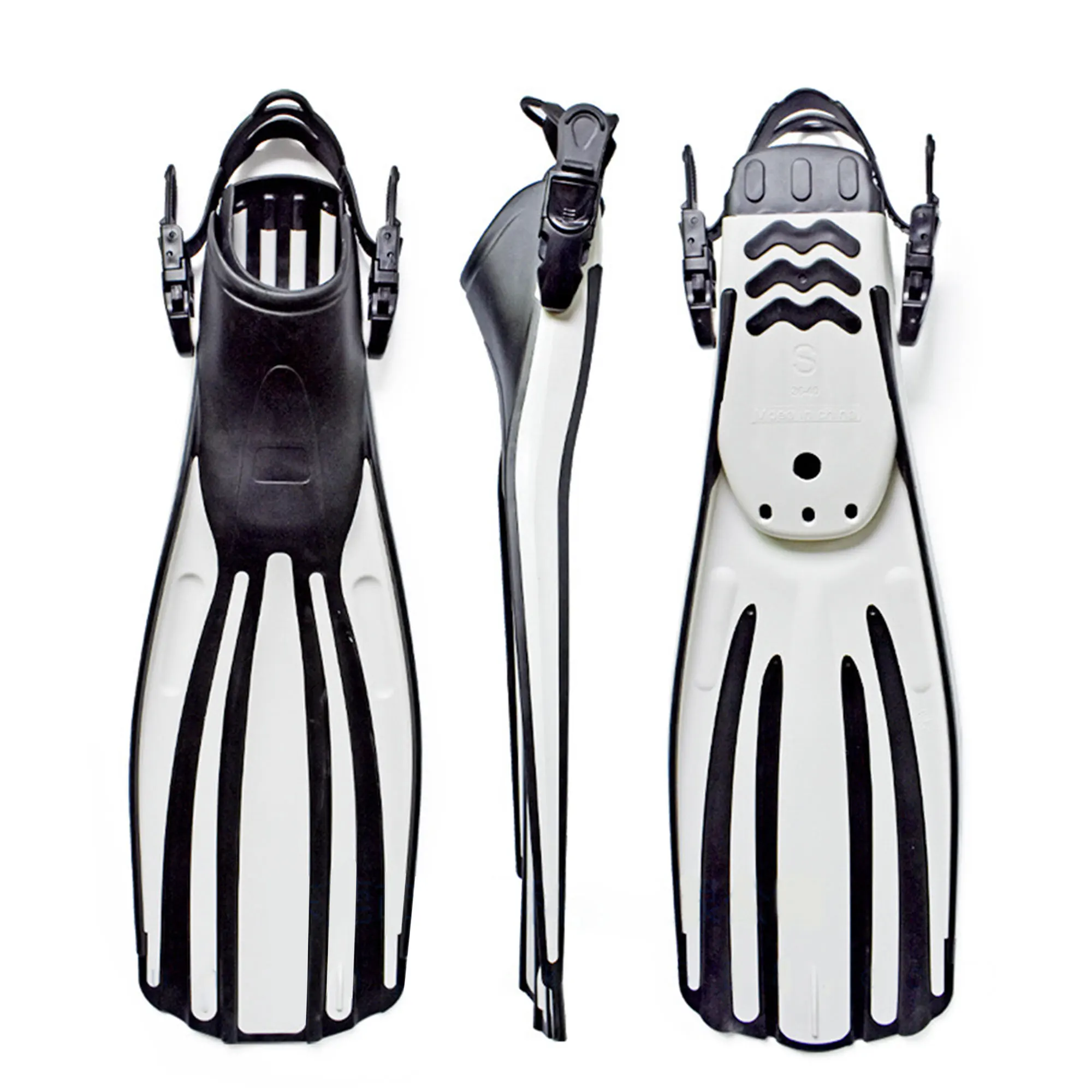 

Professional Free Diving Fin Foot Full Pocket Harpoon Fishing Snorkeling Bob Fin Scuba Diving Equipment and Accessories