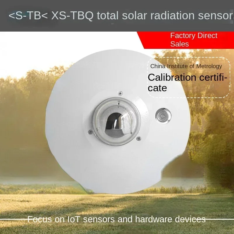 Suitable for TBq Solar Radiation Sensor Research Type XS-TBQ Solar Total Radiation 0.3 ~ 3um Wavelength Digital Signal