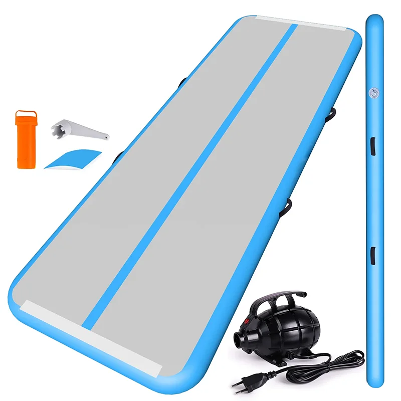 3 Meter aufblasbare Air Gym Air Track Professionelle Sport-GYM-Matte für den Heimgebrauch Yoga-Training Tumbling Wrestling Yoga-Matte-Set