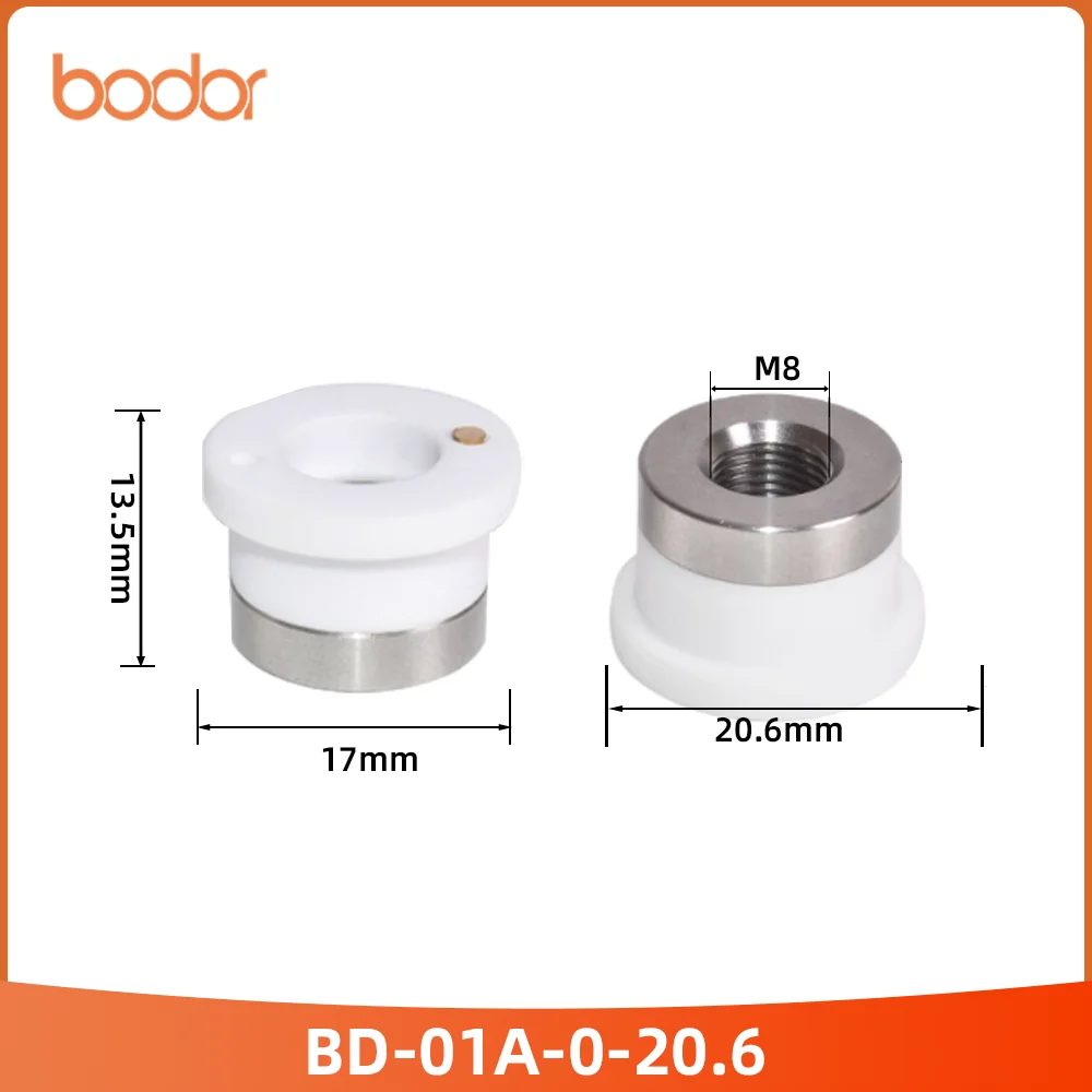 Original Bodor Laser Keramik D28 M11 D32 M14 D20.6 M8 Laserdüsenhalterring für Bodor Laserschneidkopf – Detail 10