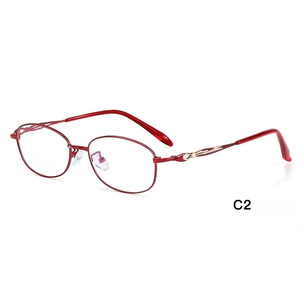 

Легкая роскошная и элегантная женская легкая оправа, двухцветный храм с резным узором, можно сочетаться с изысканными элегантными очками.