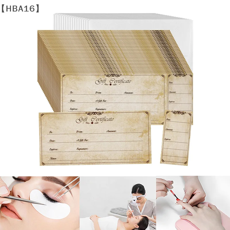 네일 고객 프리미엄 종이 카드에 완벽한 골드 반짝이 장식이 있는 우아한 빈 상품권 카드