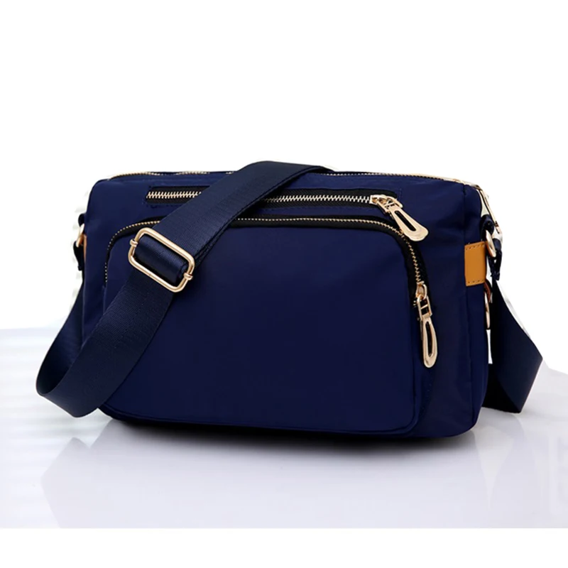 Casual Women messenger bags small Waterproof nylon Shoulder Crossbody bag travel female Handbag bolsa feminina Black Blue Purple