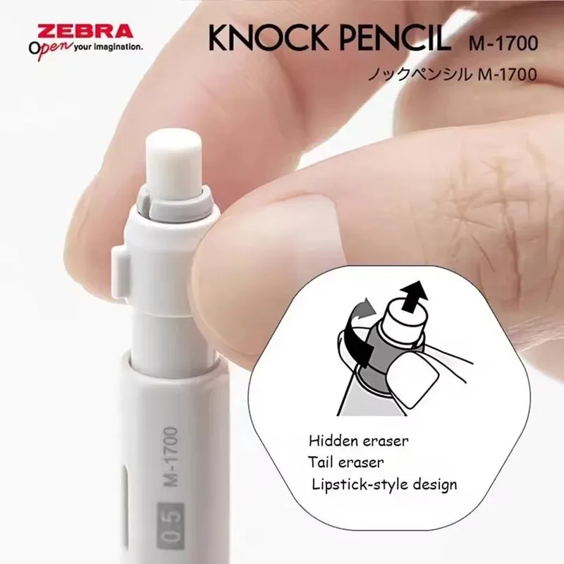 Original Japan Zebra KNOCK PENCIL,High Value MA117 Shake Out Lead