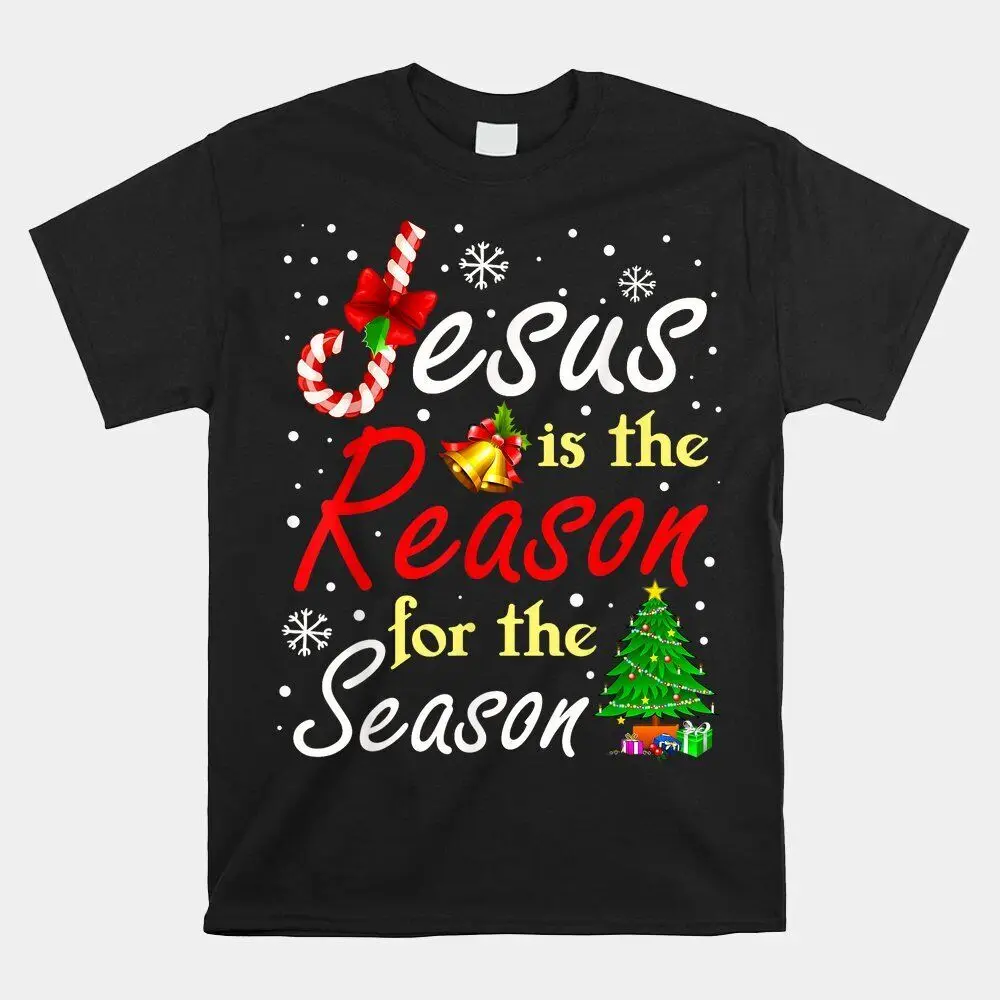 HOT SALE!! Christian  The Reason Stocking Stuffer T-shirt Size S-5XL  High Quality 100%Cotton Short Sleeve