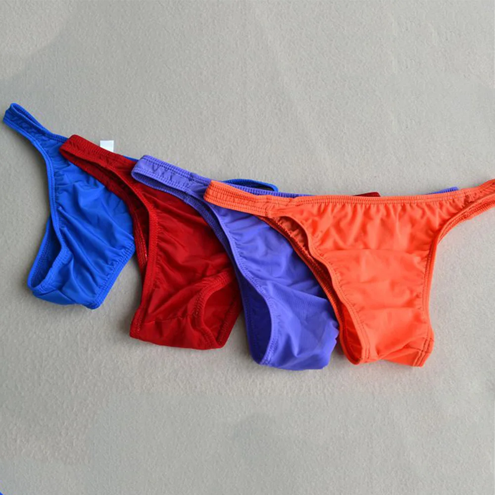 

Men Pants Shorts Underpants underpants Men's Sexy Lingerie Nylon One Size 6 Colors Pouch Pouch Lingerie Summer Boxer