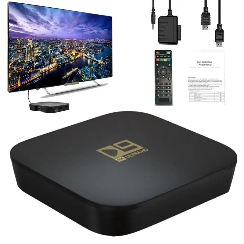 Smart Mi Box S 4K Ultra HD TV, Android 9.0 HDR, 8GB, Wi-Fi, DTS, Bluetooth, Media Player, 4K, Multi Idioma, 2.4G, Versão Global