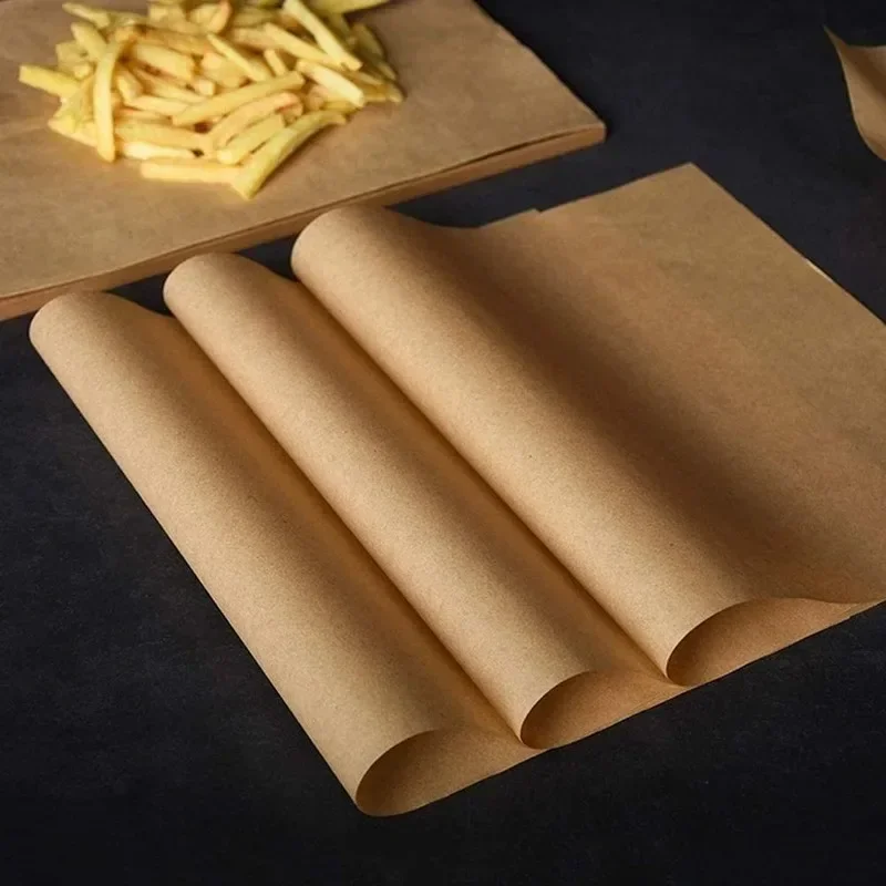 50/100PC size 25*35cm/20*20cm/20*30cm/30*40cm parchment paper baking paper oiled paper suitable for cake pastry food Bakeware