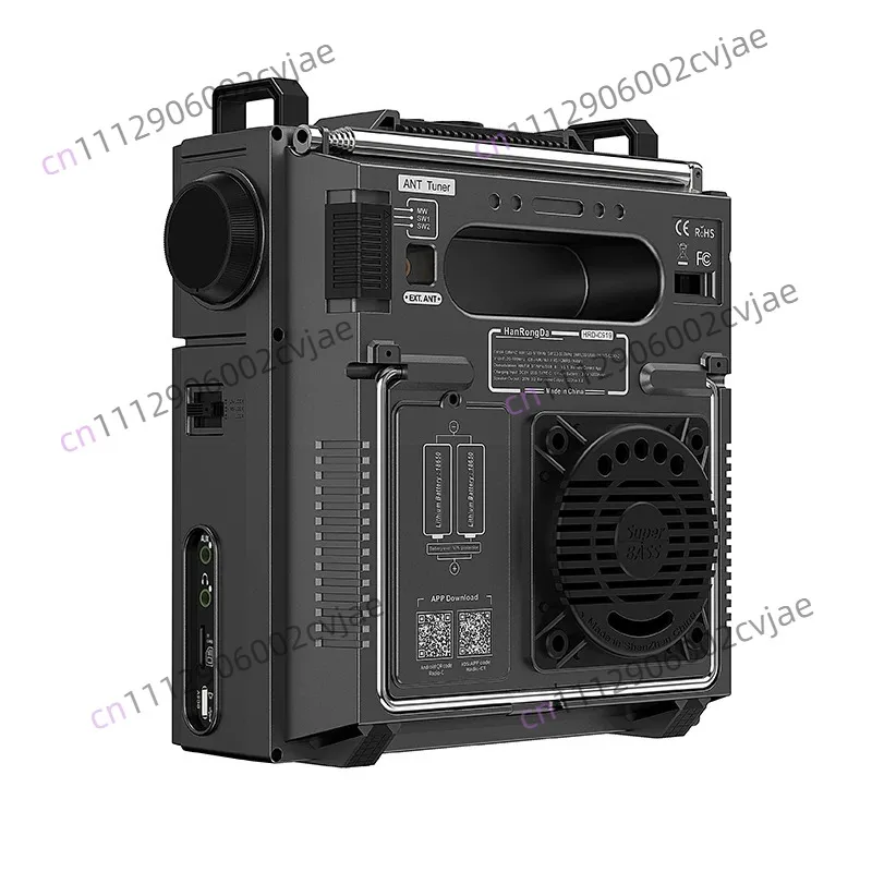 C919 broadband full-band radio Bluetooth TF card AUX-in playback and recording APP intelligent control
