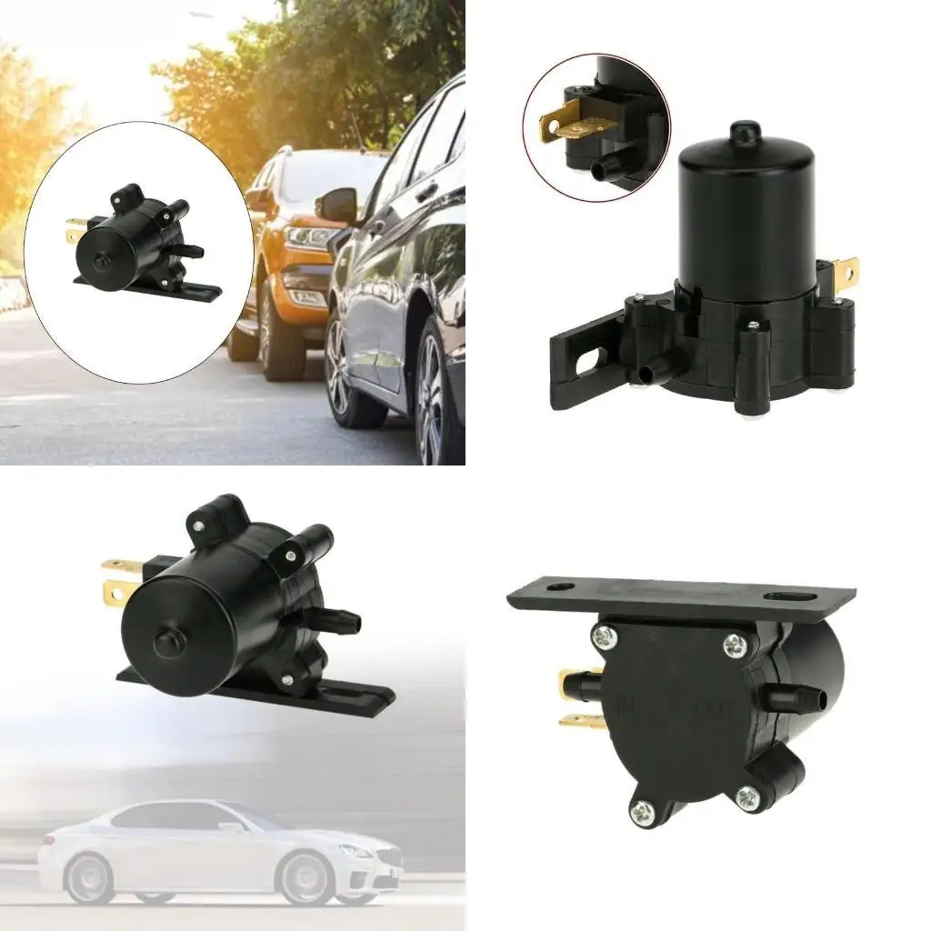 

652F Universal Car Windshield Water Washer Motor Clean Maintenance Washer Window Cleaning Tool Compatible for Car Truck