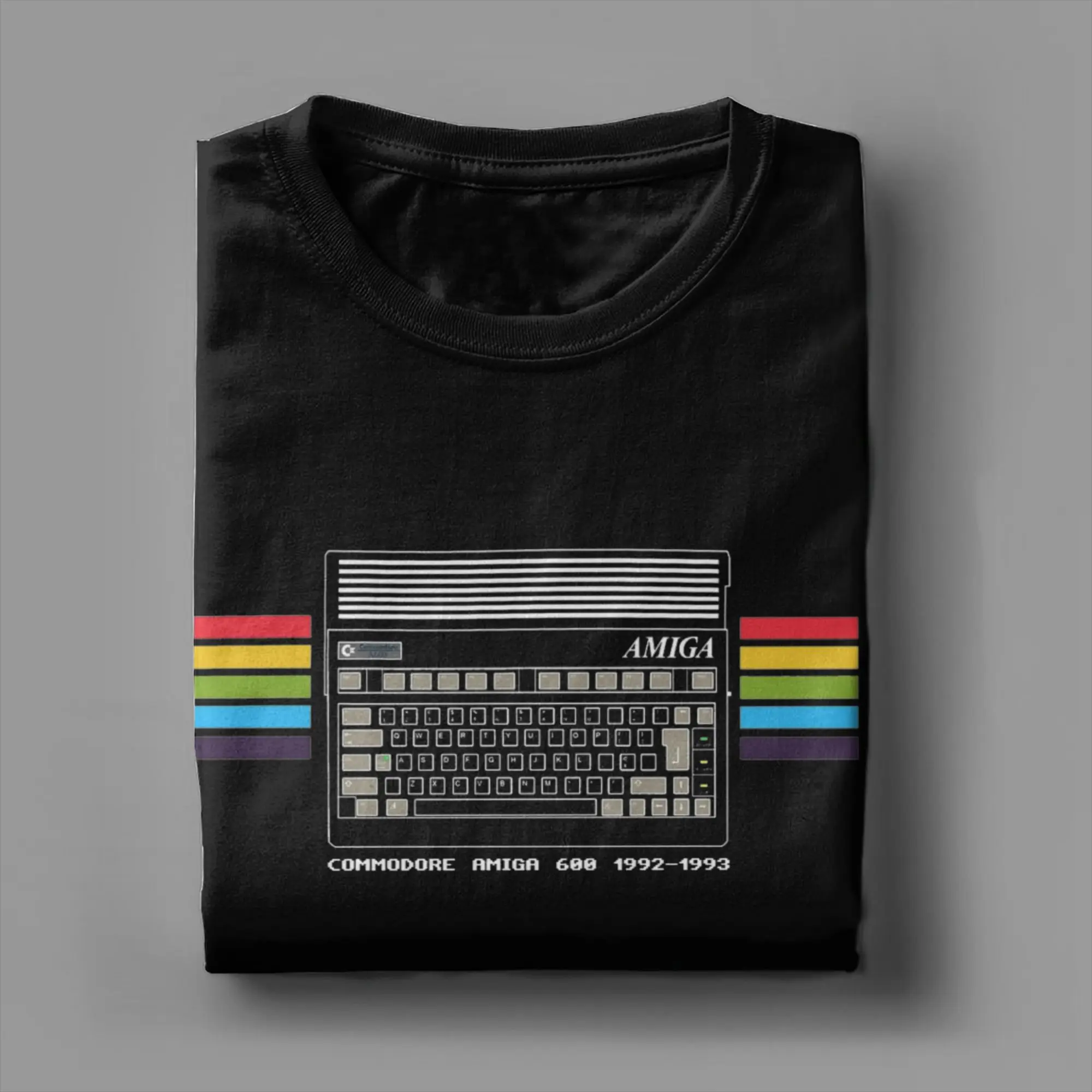 عادية سنكلير Zx الطيف كومودور أميغا 600 التي شيرت للرجال النساء س الرقبة قصيرة الأكمام بلايز 100% ملابس الصيف القطن #4