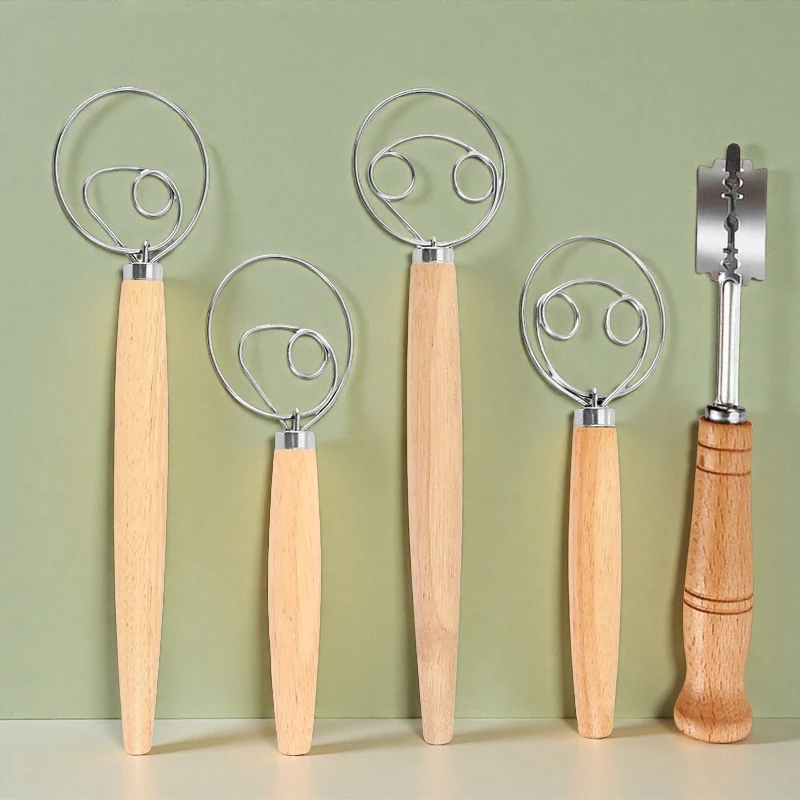 Kitchen Bread Cutter Set Cake Tools Danish Dough Engraving Knife Stainless Steel Kitchen Baking Accessories Printed Bread Slices