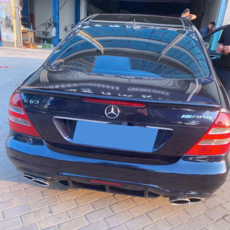 Spoiler For Benz W211 Spoiler Belakang Warna Primer Sayap Belakang Mobil Bahan ABS For Benz W211 E240 E280 E320  E63 Spoiler