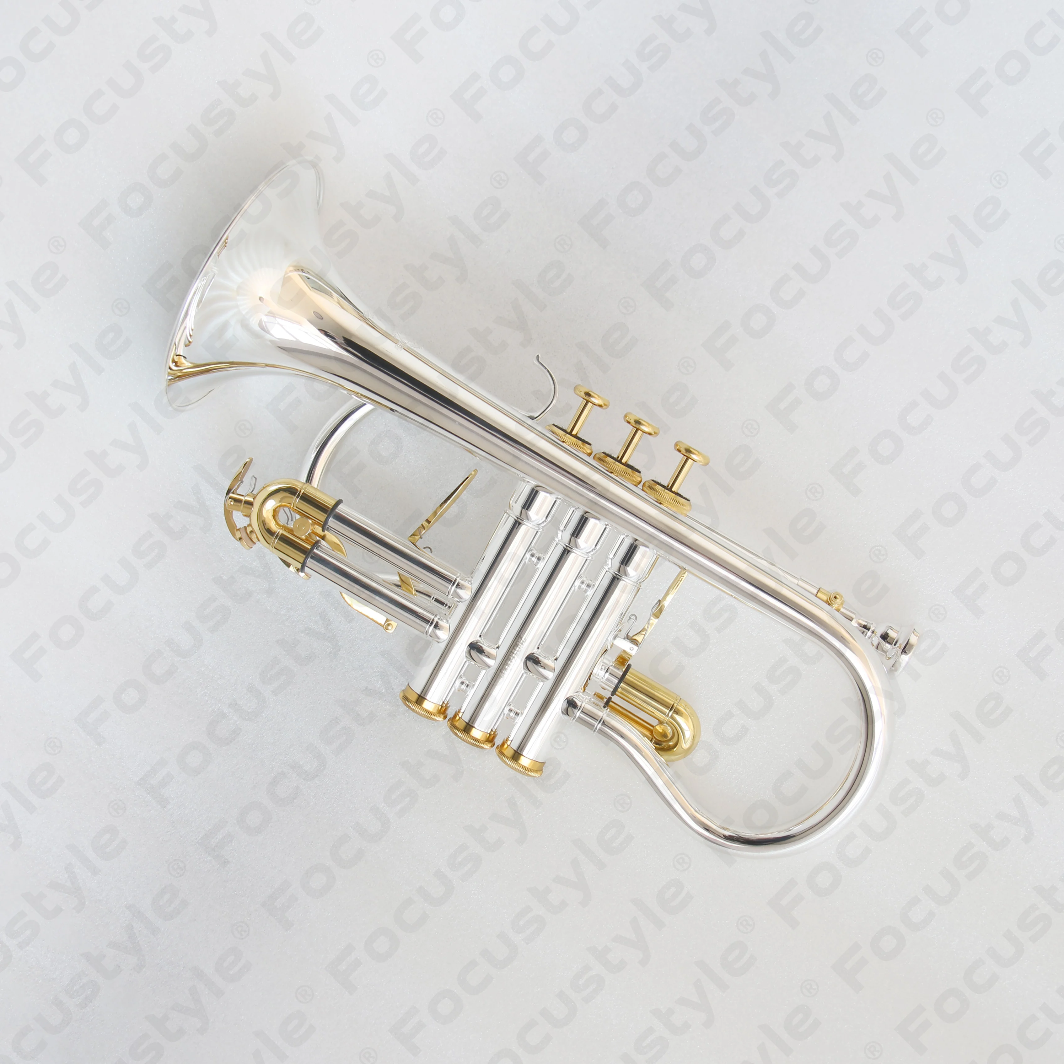 Silver Plated Gold Plated Fitting Brass Body Cupronickel Slides Eb Triggers Soprano Cornet Hard